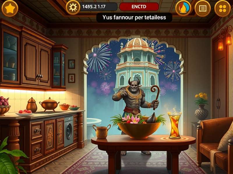 Adventure Of Royal Cumin Diwali event with fireworks and spice demons